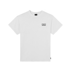 PROPAGANDA Logo Embroidery Tee White