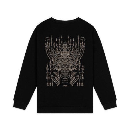 DOLLY NOIRE The Mooneater Crewneck Black